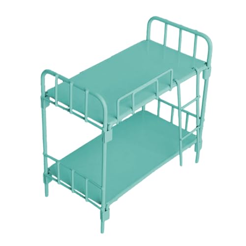 BELOWSYALER Miniatur-Etagenbett im Maßstab 1:12 mit Leiter für Puppenhäuser, Dekoration, robustes, platzsparendes Design BELOWSYALER Miniatur-Etagenbett im Maßstab 1:12 mit Leiter für Puppenhäuser, Dekoration, robustes, platzsparendes Design von BELOWSYALER
