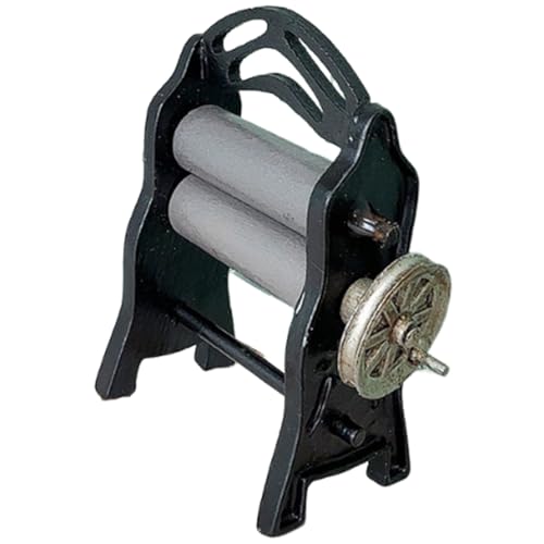 BELOWSYALER Miniatur-Teigschneidemaschine im Vintage-Stil, Maßstab 1:12, Puppenhäuser, Küchenzubehör mit Holzdetails BELOWSYALER Miniatur-Teigschneidemaschine im Vintage-Stil, Maßstab 1:12, Puppenhäuser, Küchenzubehör mit Holzdetails von BELOWSYALER