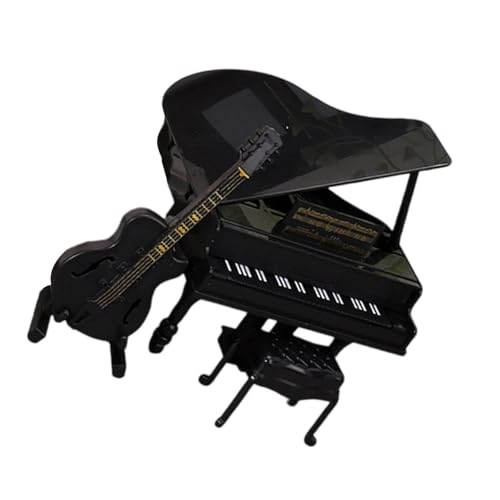 BELOWSYALER Puppenhäuser Miniatur-Musikzimmer-Set mit Klavier-/Cellohocker, Holz, Musikinstrument-Zubehör für Szene BELOWSYALER Puppenhäuser Miniatur-Musikzimmer-Set mit Klavier-/Cellohocker, Holz, Musikinstrument-Zubehör für Szene von BELOWSYALER