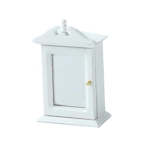 BELOWSYALER Puppenhäuser im Maßstab 1:12, Miniatur-Badezimmerschrank, Aufbewahrungsschrank, Holzmöbel für Modellhandwerksprojekte BELOWSYALER Puppenhäuser im Maßstab 1:12, Miniatur-Badezimmerschrank, Aufbewahrungsschrank, Holzmöbel für Modellhandwerksprojekte von BELOWSYALER