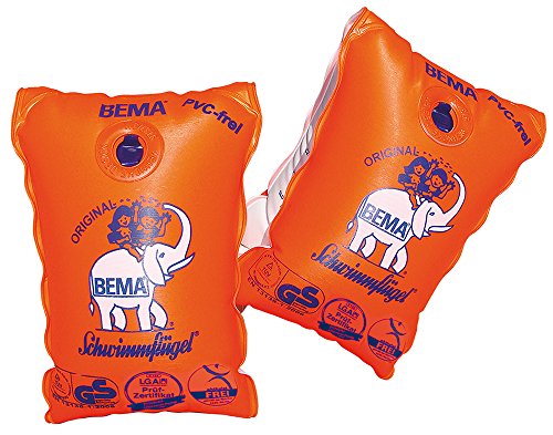 Bema 18021 Schwimmfluegel WFF,orange, Größe 0, 14,5x19,5 cm Höchstgewicht: 30 Kg von Bema