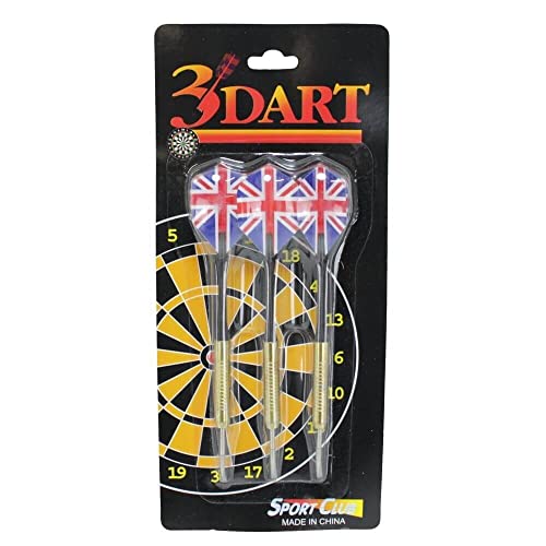 BEMIRO 3X Dartpfeile Steeldart 14g, Dartpfeile Metallspitze von BEMIRO