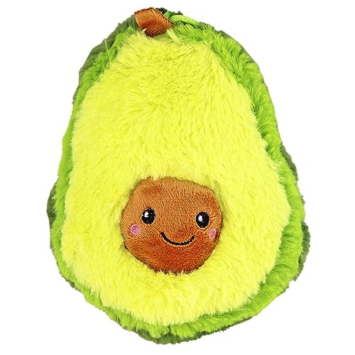 BEMIRO Avocado Kuscheltier klein - ca. 15 cm flauschig weich und Plüsch hochwertig verarbeitet | Plüschtier | Stofftier von BEMIRO