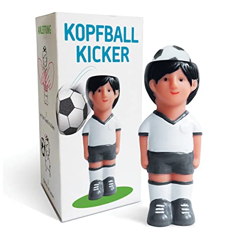 BEMIRO Fußball Kicker Popper Kopfball Figur - ca. 18,5 cm von BEMIRO