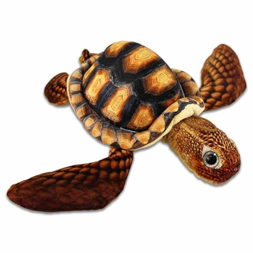 BEMIRO Stofftier Schildkröte braun - ca. 36 cm von BEMIRO