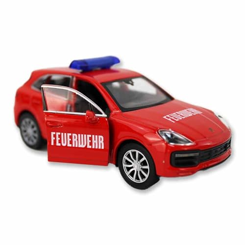 Modell Porsche Cayenne Turbo Feuerwehr Welly von BEMIRO