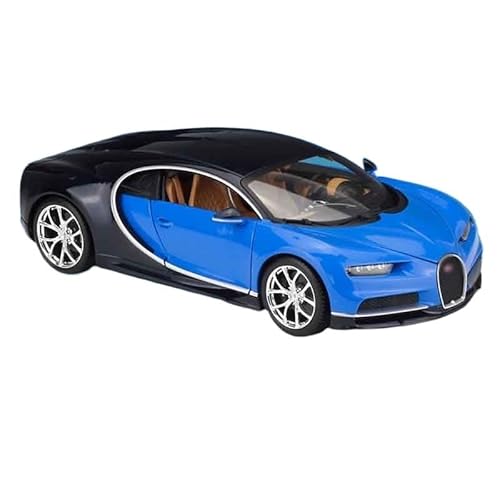 BEPHON 1:18 simuliertes Legierungs-Auto-Modell, simuliertes Innentür, öffenbares Metallmodell, Spielzeugautos (blau) von BEPHON