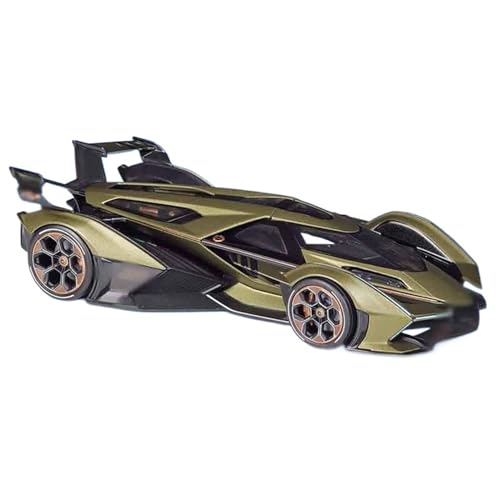 BEPHON 1:18 simuliertes Legierungsauto Modell Simulierte Innentür öffnende Metall Modell Spielzeugautos (V12 Vision Gran Turismo Green) von BEPHON