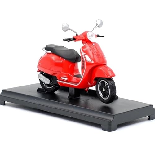 BEPHON Motorrad Spielzeug Modell für Ve&sp&a GTS 125 1:18 2017 Druckguss Legierung Motorradmodell Flexible Schwenkräder Spielzeug Geschenke Spielzeugsammlung von BEPHON