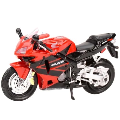 BEPHON Pull Back Spielzeug Motorrad mit Sound und Licht Spielzeug für CBR600RR 1:18 Statische Druckguss-Fahrzeuge Sammlerstück Hobbys Motorrad Modell Spielzeug Sammler Motorrad Modle mit Display von BEPHON