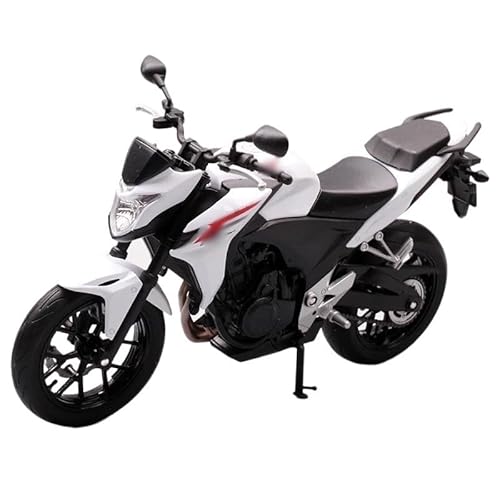 Pull Back Spielzeug Motorrad mit Sound und Licht Spielzeug für CB500F 1:10 Alloy Racing Motorrad Modell Simulation Druckguss Metall Spielzeug Sport Motorrad Modell Sammlung Geschenke Sammler Motorrad von BEPHON