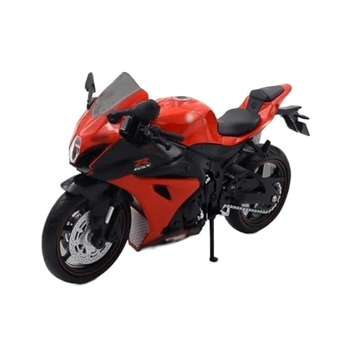 Pull Back Toy Motorcycle with Sound and Light Toy For Su&zu&ki GSX-R1000R L7 1:12 Alloy DieCast Motorcycle Model Toy Car Collection Autobike Shork-Absorber Off Road Autocycle Toy Gift Collector Motor von BEPHON