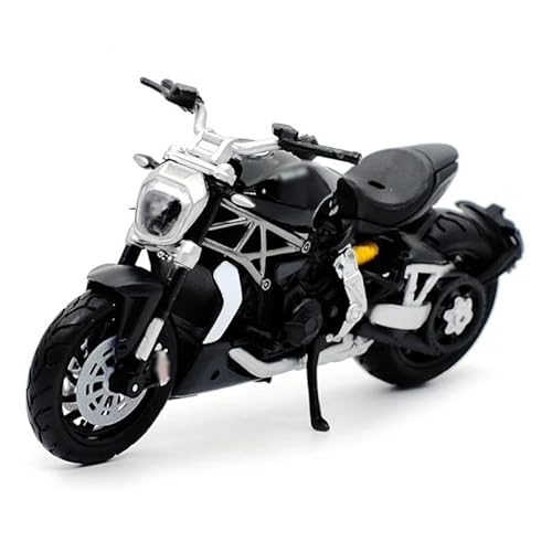 Rückziehspielzeug Motorrad mit Sound und Licht, Spielzeug für DU&CA & TI für Xdiavel S 1:18 2016 Alloy Cruiser Druckguss Motorrad Modell Fahrrad Spielzeug Geschenke für Sammlung Sammler Motorrad von BEPHON