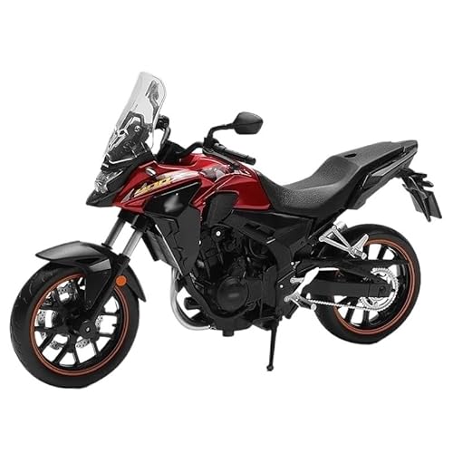 sport motorrad rennen modell Für CB400X 1:12 Legierung Cross-Country Motorrad Legierung Diecast Modell Hause Dekoration Ornamente Geschenk Sammeln spielzeug Motorrad Modell Kreativ(Rot) von BEPHON