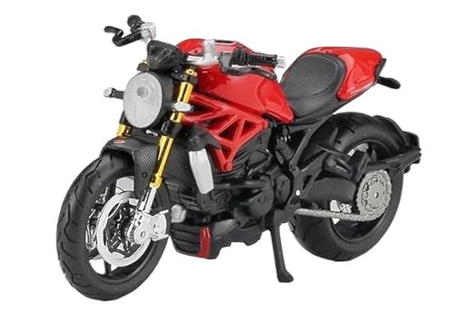 sport motorrad rennen modell Für DU&CA&TI für Mo&ns&te&r 1200S 1:18 Legierung Racing Motorrad Modell Simulation Diecast Metall Straße Sport Motorrad Modell Geschenk von BEPHON