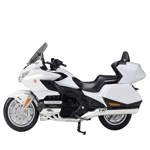 sport motorrad rennen modell Für Go&ld&wi&ng 1:12 Legierung Motorrad Diecast Modell Spielzeug Off-road Fahrzeug Metall Motorrad Simulation Sammlung Spielzeug spielzeug Motorrad Modell Kreativ(Whit) von BEPHON