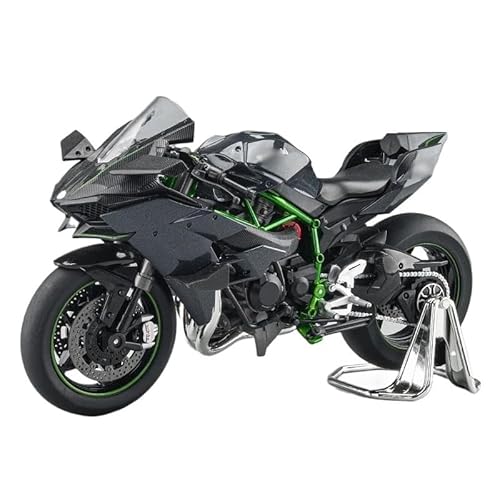 sport motorrad rennen modell Für H2r für Ni&nj&a 1:9 Maßstab Motorrad Modell Legierung Diecast Fahrzeug Rennen Sammlung Simulation Sound & Licht Geschenk spielzeug Motorrad Modell Kreative von BEPHON