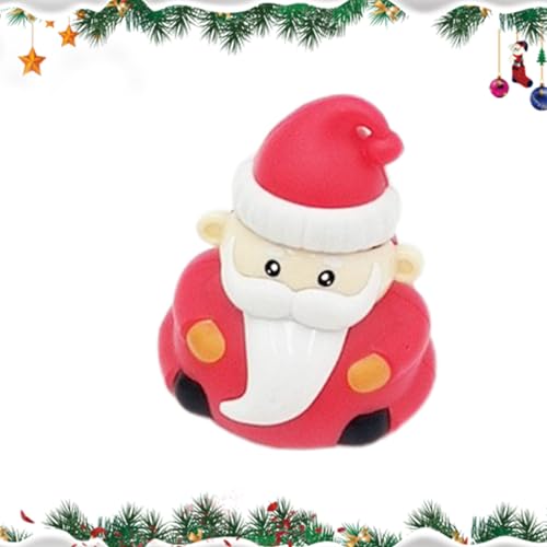 BERO Weihnachtsauto zum Zurückziehen, Rennauto mit Weihnachtsbaum Schneemann, Gastgeschenke Auto Spielzeug für Kinder, Premium Box für Auto zum Zurückziehen, Spielzeug für von BERO