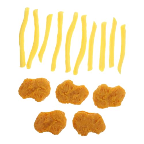 BESPORTBLE 1 Satz Künstliches Hähnchen und Pommes Frites Modellset Teiliges für Kreative Spielideen und Fotorequisiten Realistische Details für Deko und Spielspaß BESPORTBLE 1 Satz Künstliches Hähnchen und Pommes Frites Modellset Teiliges für Kreative Spielideen und Fotorequisiten Realistische Details für Deko und Spielspaß von BESPORTBLE