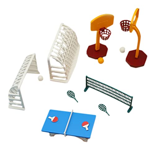 BESPORTBLE 1 Satz Miniatur Tischtennis und Basketballkorb Modell Realistische Puppenhaus Dekoration Kreativ für Fantasievolles und Lernzwecke BESPORTBLE 1 Satz Miniatur Tischtennis und Basketballkorb Modell Realistische Puppenhaus Dekoration Kreativ für Fantasievolles und Lernzwecke von BESPORTBLE