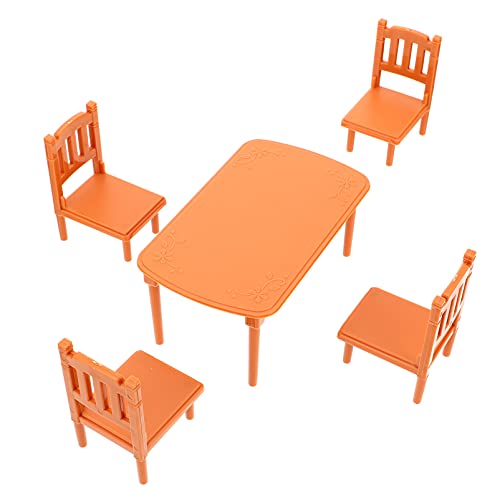 BESPORTBLE 1 Satz Miniaturmöbel für Puppenhaus Tisch und Stühle für Lebensnahe Designs Leicht und Robust für Spielhäuser und Sammler BESPORTBLE 1 Satz Miniaturmöbel für Puppenhaus Tisch und Stühle für Lebensnahe Designs Leicht und Robust für Spielhäuser und Sammler von BESPORTBLE