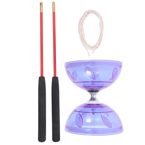 BESPORTBLE 1 Set Diabolo Triple Bearing Diabolo Chinese Jonglier Diabolo Toy Für Anfänger von BESPORTBLE