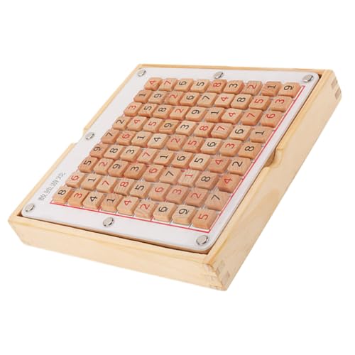 BESPORTBLE Sudoku Spielzeug für Kinder – 9-Gitter Holz Brettspiel Lernspielzeug zur Intellektuellen Entwicklung und Logischen Denkfähigkeiten Indoor Freizeitspiel für 4-6 BESPORTBLE Sudoku Spielzeug für Kinder – 9-Gitter Holz Brettspiel Lernspielzeug zur Intellektuellen Entwicklung und Logischen Denkfähigkeiten Indoor Freizeitspiel für 4-6 von BESPORTBLE