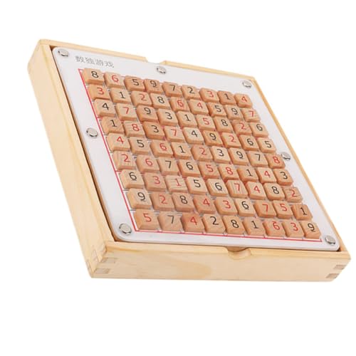 BESPORTBLE Sudoku Spielzeug für Kinder – 9-Gitter Brettspiel aus Holz Lernspiel für Frühe Bildung Gehirntraining für 4-6 zur BESPORTBLE Sudoku Spielzeug für Kinder – 9-Gitter Brettspiel aus Holz Lernspiel für Frühe Bildung Gehirntraining für 4-6 zur von BESPORTBLE