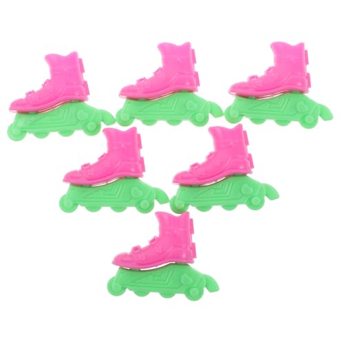 BESPORTBLE 10 Paare Mini Rollschuhe für Puppen Dekorative Miniatur Rollschuhmodelle für Puppenhaus Vielfältige Spielaccessoires für Kleine Puppen Hochdetaillierte und Kompatible Rollschuhe BESPORTBLE 10 Paare Mini Rollschuhe für Puppen Dekorative Miniatur Rollschuhmodelle für Puppenhaus Vielfältige Spielaccessoires für Kleine Puppen Hochdetaillierte und Kompatible Rollschuhe von BESPORTBLE