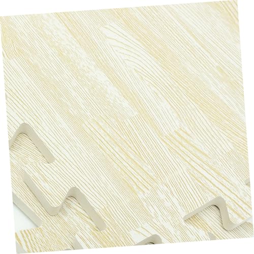 BESPORTBLE 10 Stück Teiliges Eva Schaumstoff Bodenmatten rutschfeste Interlockende Puzzlematten mit Holzmaserung Kindersichere Spielmatte für Junge Mädchen zum Krabbeln Wohnzimmer und BESPORTBLE 10 Stück Teiliges Eva Schaumstoff Bodenmatten rutschfeste Interlockende Puzzlematten mit Holzmaserung Kindersichere Spielmatte für Junge Mädchen zum Krabbeln Wohnzimmer und von BESPORTBLE