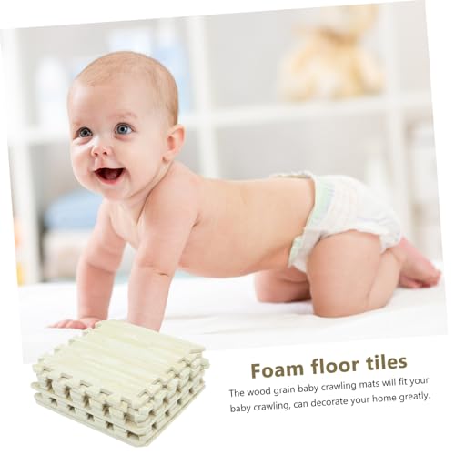 BESPORTBLE 10 Stück Teiliges Farbiges Eva Krabbelmatten mit Holzmaserung Schadstofffreie rutschfeste Bodenschutz Puzzlematten für Wohnzimmer Schlafzimmer und Spielbereiche BESPORTBLE 10 Stück Teiliges Farbiges Eva Krabbelmatten mit Holzmaserung Schadstofffreie rutschfeste Bodenschutz Puzzlematten für Wohnzimmer Schlafzimmer und Spielbereiche von BESPORTBLE