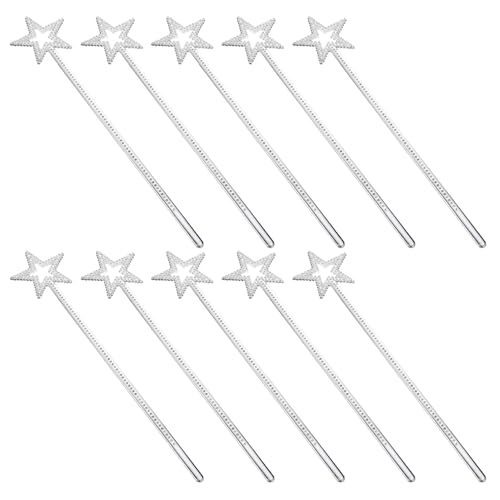 BESPORTBLE 10 Stück Teiliges Leuchtende Feenstäbe mit Funkelndem Fünfzackigem Stern Kunststoff Stäbe für Mädchen Party Bühnenrequisiten Kreative Glänzende Performance Props BESPORTBLE 10 Stück Teiliges Leuchtende Feenstäbe mit Funkelndem Fünfzackigem Stern Kunststoff Stäbe für Mädchen Party Bühnenrequisiten Kreative Glänzende Performance Props von BESPORTBLE