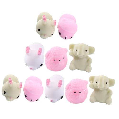 BESPORTBLE 10 Stück Teiliges Lustige Cartoon Tier Squeeze Spielzeuge Stressabbau Anti Angst Langlebig Waschbar als Partygeschenk und Stressspielzeug für Erwachsene BESPORTBLE 10 Stück Teiliges Lustige Cartoon Tier Squeeze Spielzeuge Stressabbau Anti Angst Langlebig Waschbar als Partygeschenk und Stressspielzeug für Erwachsene von BESPORTBLE
