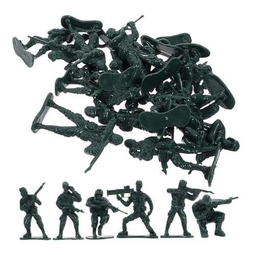 BESPORTBLE 100 Stück Miniatur Soldatenfiguren Grün Abs Militärische Sandspielzeug Modelle für Schlachtfeld Szenen Outdoor Robust Realistische Armeemänner BESPORTBLE 100 Stück Miniatur Soldatenfiguren Grün Abs Militärische Sandspielzeug Modelle für Schlachtfeld Szenen Outdoor Robust Realistische Armeemänner von BESPORTBLE