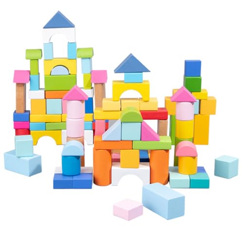 BESPORTBLE 100 Stück Teiliges Holzbausteine Lernspielzeug Bunte Geometrische Bausteine Pädagogisch Kreativ Fördern Geduld Kreativität Farbverständnis Für Jungen Mädchen Ab Jahren BESPORTBLE 100 Stück Teiliges Holzbausteine Lernspielzeug Bunte Geometrische Bausteine Pädagogisch Kreativ Fördern Geduld Kreativität Farbverständnis Für Jungen Mädchen Ab Jahren von BESPORTBLE