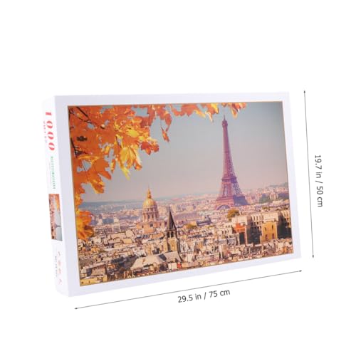 BESPORTBLE 1000 Stück Teiliges Papierpuzzle Buntes Pädagogisches für Erwachsene Langlebiges Sicheres Puzzle mit Kreativem Druck Entspannendes Druckabbau Spiel für Familie und Freizeit BESPORTBLE 1000 Stück Teiliges Papierpuzzle Buntes Pädagogisches für Erwachsene Langlebiges Sicheres Puzzle mit Kreativem Druck Entspannendes Druckabbau Spiel für Familie und Freizeit von BESPORTBLE