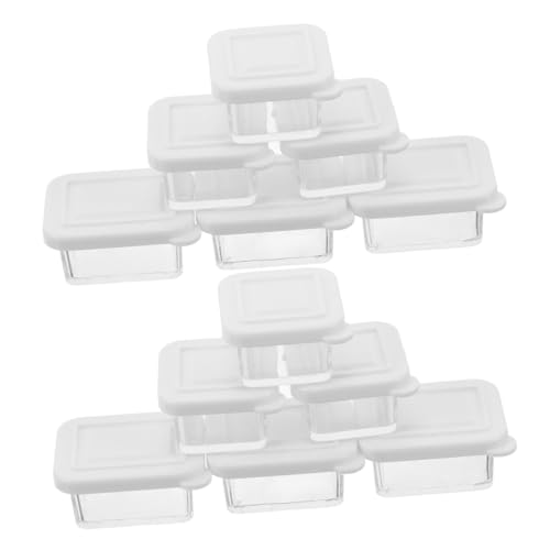 BESPORTBLE 12 Sätze Teiliges Miniatur Dollhouse Lebensmittelaufbewahrungsboxen Transparent mit Mini Schaufel Detailgetreue Puppenhaus Küchenaccessoires für Kreatives Rollenspiel und BESPORTBLE 12 Sätze Teiliges Miniatur Dollhouse Lebensmittelaufbewahrungsboxen Transparent mit Mini Schaufel Detailgetreue Puppenhaus Küchenaccessoires für Kreatives Rollenspiel und von BESPORTBLE