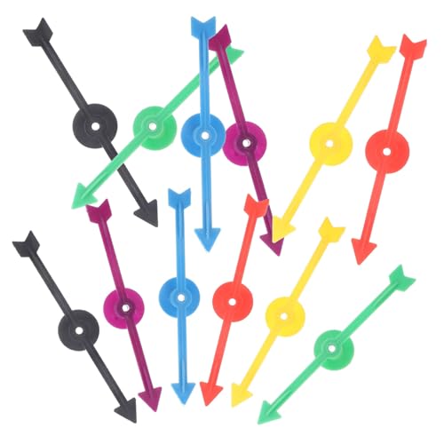 BESPORTBLE 12 Stück Teiliges Bunter Kunststoff Pfeile für Spielzeugs Pointer Langlebig Vielseitig Einsetzbar für Brettspiele Party und DIY Drehbare Spielzubehör BESPORTBLE 12 Stück Teiliges Bunter Kunststoff Pfeile für Spielzeugs Pointer Langlebig Vielseitig Einsetzbar für Brettspiele Party und DIY Drehbare Spielzubehör von BESPORTBLE