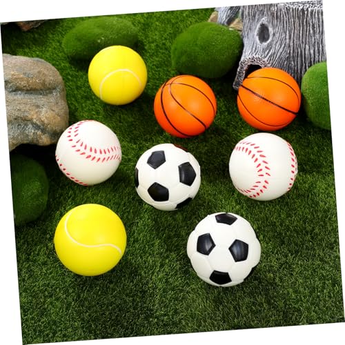 BESPORTBLE 12 Stück Teiliges PU Stressball mit Fußball Basketball Tennis Baseball Designs Weiche Sportsqueeze Bälle zur Stresslinderung für Schüler und Bürogebrauch BESPORTBLE 12 Stück Teiliges PU Stressball mit Fußball Basketball Tennis Baseball Designs Weiche Sportsqueeze Bälle zur Stresslinderung für Schüler und Bürogebrauch von BESPORTBLE