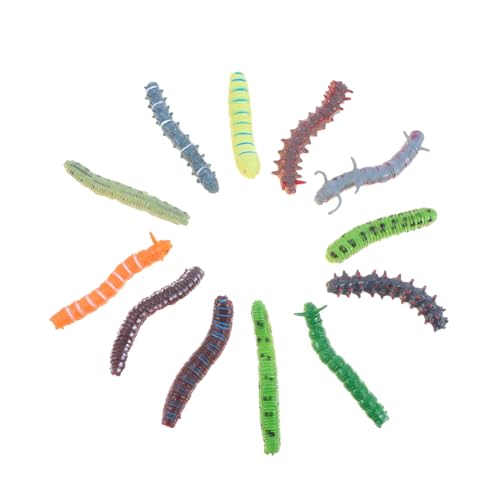 BESPORTBLE 12 Stück Teiliges Realistische Raupen Lustige Scherzartikel für Halloween und Aprilscherze Täuschend Echt als Partydeko und für Freunde Zufällige Farbe Zufällige Farbe BESPORTBLE 12 Stück Teiliges Realistische Raupen Lustige Scherzartikel für Halloween und Aprilscherze Täuschend Echt als Partydeko und für Freunde Zufällige Farbe Zufällige Farbe von BESPORTBLE