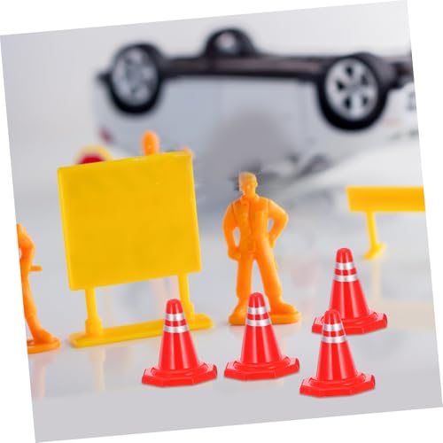 BESPORTBLE 12 Stück Teiliges Sandtisch Verkehrszeichen Kunststoff Pylonen und Straßensperren Leichte Simulation für Lernspiele Indoor und Outdoor Nutzung BESPORTBLE 12 Stück Teiliges Sandtisch Verkehrszeichen Kunststoff Pylonen und Straßensperren Leichte Simulation für Lernspiele Indoor und Outdoor Nutzung von BESPORTBLE