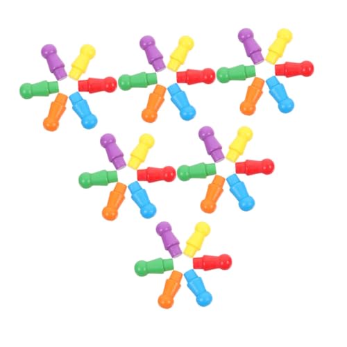 BESPORTBLE 120 Stück Teiliges Bunte Holz-spielfiguren für Chinesisches Dame Brettspiel Vielseitige Spielsteine in Farben Langlebige Holz-pawns für Strategie Gesellschaftsspiele und Erwachsene BESPORTBLE 120 Stück Teiliges Bunte Holz-spielfiguren für Chinesisches Dame Brettspiel Vielseitige Spielsteine in Farben Langlebige Holz-pawns für Strategie Gesellschaftsspiele und Erwachsene von BESPORTBLE