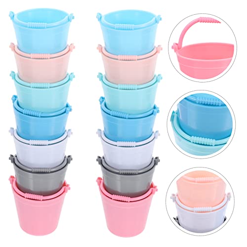 BESPORTBLE 14 Stück Teiliges Miniatur Eimer aus Robustem Kunststoff Dekoratives Strand und Gartenspielzeug für Realistische Wasser und Sandspiele Leicht und Langlebig für Rollenspiele BESPORTBLE 14 Stück Teiliges Miniatur Eimer aus Robustem Kunststoff Dekoratives Strand und Gartenspielzeug für Realistische Wasser und Sandspiele Leicht und Langlebig für Rollenspiele von BESPORTBLE