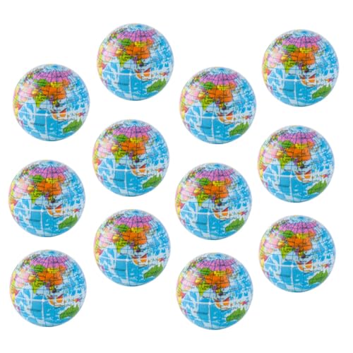 BESPORTBLE 18 Stück Teiliges PU Stressbälle Elastische Weltkugel Squeeze Spielzeuge rutschfeste Antistressbälle für Erwachsene als Partygeschenk und Stressabbau BESPORTBLE 18 Stück Teiliges PU Stressbälle Elastische Weltkugel Squeeze Spielzeuge rutschfeste Antistressbälle für Erwachsene als Partygeschenk und Stressabbau von BESPORTBLE