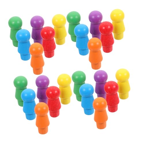 BESPORTBLE 180 Stück Holz Spielsteine Mehrfarbige Holzfiguren für Chinesisches Dame Sicher Glatte Oberfläche Kreative Spielfiguren für Brettspiel Zubehör BESPORTBLE 180 Stück Holz Spielsteine Mehrfarbige Holzfiguren für Chinesisches Dame Sicher Glatte Oberfläche Kreative Spielfiguren für Brettspiel Zubehör von BESPORTBLE