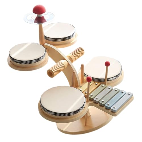 BESPORTBLE 1Satz Junge Mädchen Schlagzeug Set aus Musikspielzeug für Lernspielzeug mit Xylophon für Geburtstagsgeschenke und Kinderfeste Fördert Sensorische Fähigkeiten BESPORTBLE 1Satz Junge Mädchen Schlagzeug Set aus Musikspielzeug für Lernspielzeug mit Xylophon für Geburtstagsgeschenke und Kinderfeste Fördert Sensorische Fähigkeiten von BESPORTBLE