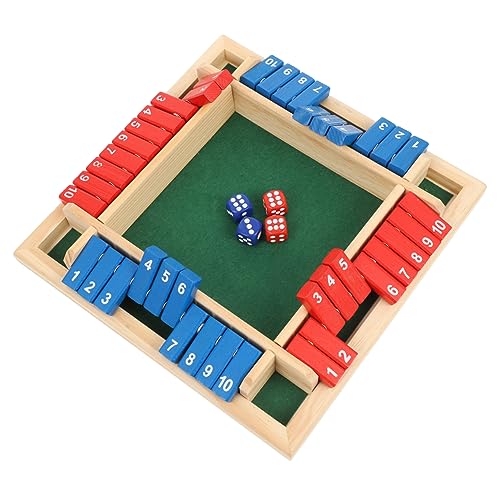 BESPORTBLE Interaktives Holz-brettspiel Für Spieler Lustiges Zahlenspiel Mit Würfeln Für Partys Und Gesellige Anlässe Robustes Holzspielzeug Für Erwachsene Und Spaßige BESPORTBLE Interaktives Holz-brettspiel Für Spieler Lustiges Zahlenspiel Mit Würfeln Für Partys Und Gesellige Anlässe Robustes Holzspielzeug Für Erwachsene Und Spaßige von BESPORTBLE