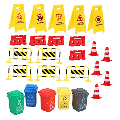 BESPORTBLE Verkehrszeichen Spielzeugset für Kinder – 25 Stück Lernspielzeug für Verkehrssicherheit und Straßenregelung Verkehrsbarrieren und Kegel für Rollenspiele und Simulationen BESPORTBLE Verkehrszeichen Spielzeugset für Kinder – 25 Stück Lernspielzeug für Verkehrssicherheit und Straßenregelung Verkehrsbarrieren und Kegel für Rollenspiele und Simulationen von BESPORTBLE