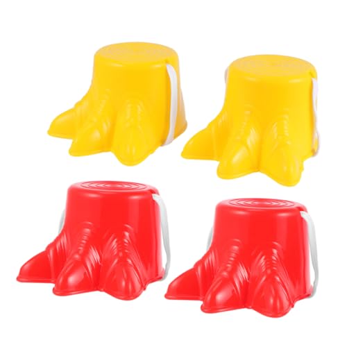 BESPORTBLE 2 Paar Stelzenschuhe Für Walking Cups Cup Walkers Halloween Stelzen Outdoor Activity Stelzen Walking Buckets Stelzen Plattformstelzen Stepper Stelzen Kunststoff von BESPORTBLE