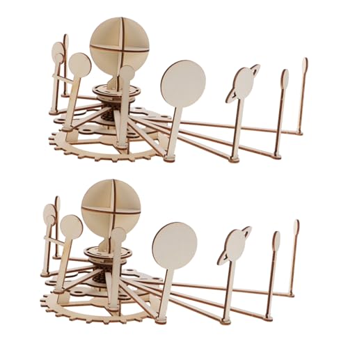 BESPORTBLE 2 Sätze Holz Solar System Modell DIY Puzzle Kit mit Neun Planeten Pädagogisches Wissenschaftsspielzeug Fördert Kreativität und Motorische Fähigkeiten für Schule und Familie BESPORTBLE 2 Sätze Holz Solar System Modell DIY Puzzle Kit mit Neun Planeten Pädagogisches Wissenschaftsspielzeug Fördert Kreativität und Motorische Fähigkeiten für Schule und Familie von BESPORTBLE